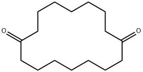 1,9-Cyclohexadecanedione 结构式