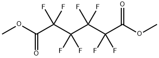 DIMETHYL OCTAFLUOROADIPATE Struktur