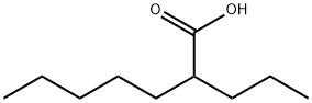 2-N-丙基庚酸,31080-39-4,结构式