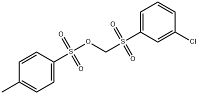 [(3-Chlorophenyl)sulfonyl]methyl 4-methylbenzenesulfonate|