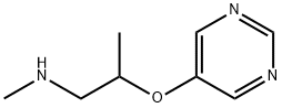 1-Propanamine,N-methyl-2-(5-pyrimidinyloxy)-(9CI),310881-02-8,结构式