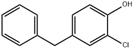 4-benzyl-2-chlorophenol Struktur