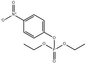 りん酸ジエチル4-ニトロフェニル 化学構造式