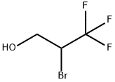 2-ブロモ-3,3,3-トリフルオロ-1-プロパノール 化学構造式