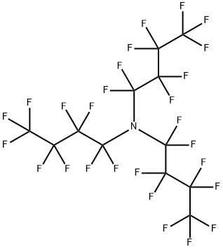 ヘプタコサフルオロトリブチルアミン 化学構造式