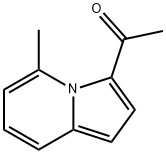 Methyl(5-methyl-3-indolizinyl) ketone Structure