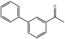 3-乙酰联苯 结构式