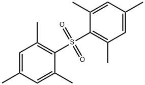 1,3,5-trimethyl-2-(2,4,6-trimethylphenyl)sulfonyl-benzene 结构式