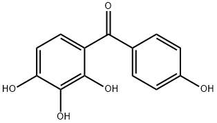 2,3,4,4'-テトラヒドロキシベンゾフェノン 化学構造式