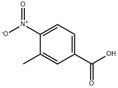 3-甲基-4-硝基苯甲酸,3113-71-1,结构式