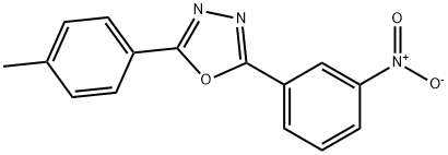 311313-27-6 2-(3-Nitro-phenyl)-5-p-tolyl-[1,3,4]oxadiazole