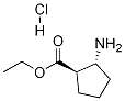 (1R,2R)-2-氨基环戊烷羧酸乙酯盐酸盐,311341-93-2,结构式