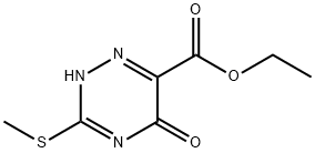 ETHYL 5-HYDROXY-3-(METHYLTHIO)-1,2,4-TRIAZINE-6-CARBOXYLATE|5-羟基-3-(甲硫基)-1,2,4 -三嗪-6- 羧酸乙酯