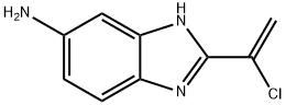 31148-16-0 Benzimidazole, 5-amino-2-(1-chlorovinyl)- (8CI)