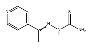 Hydrazinecarbothioamide, 2-(1-(4-pyridinyl)ethylidene)- (9CI) Structure