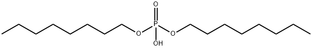 dioctyl hydrogen phosphate  Struktur