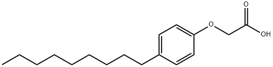 4-Nonylphenoxyacetic acid Structure
