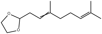 2-(3,7-dimethylocta-2,6-dienyl)-1,3-dioxolane,31180-93-5,结构式