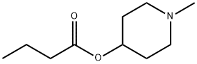 Butanoic acid, 1-methyl-4-piperidinyl ester (9CI) 结构式