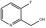 (3-フルオロピリジン-2-イル)メタノール 化学構造式