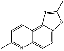 Thiazolo[4,5-f]quinoline, 2,7-dimethyl- (7CI,9CI) Structure