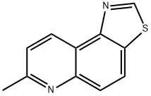 Thiazolo[4,5-f]quinoline, 7-methyl- (7CI,8CI,9CI),3119-54-8,结构式
