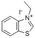 3-ethylbenzothiazolium iodide  Structure