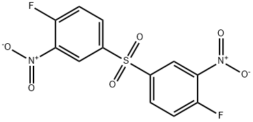 BIS(4-FLUORO-3-NITROPHENYL) SULFONE Struktur