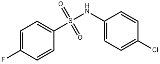 312-57-2 N-(4-氯苯基)-4-氟苯磺酰胺