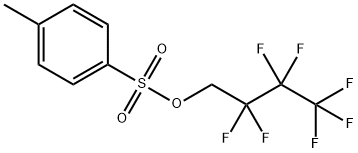 2,2,3,3,4,4,4-七氟丁基4-甲基苯磺酸盐 结构式