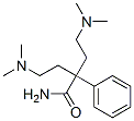 4-(Dimethylamino)-2-[2-(dimethylamino)ethyl]-2-phenylbutyramide Struktur