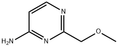 2-(甲氧基甲基)-4-氨基嘧啶 结构式