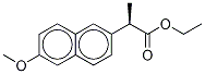 (S)-ナプロキセンエチルエステル 化学構造式
