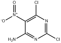 2,6-二氯-5-硝基嘧啶-4-胺,31221-68-8,结构式