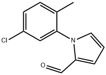 1-(5-CHLORO-2-METHYLPHENYL)-1H-PYRROLE-2-CARBOXALDEHYDE Structure