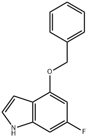 4-苄氧基-6-氟吲唑,312314-26-4,结构式