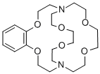 5,6-BENZO-4,7,13,16,21,24-HEXAOXA-1,10-DIAZABICYCLO[8.8.8]HEXACOS-5-ENE