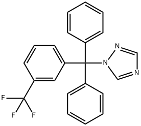 31251-03-3 1-[ジフェニル[3-(トリフルオロメチル)フェニル]メチル]-1H-1,2,4-トリアゾール