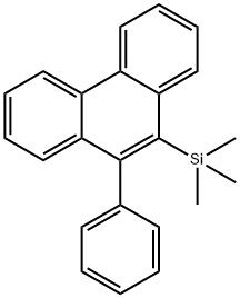 9-PHENYL-10-TRIMETHYLSILANYLPHENANTHRENE,312612-69-4,结构式