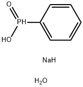 PHENYLPHOSPHINIC ACID, SODIUM SALT HYDRATE, 95,312619-23-1,结构式