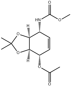 TETRAHYDRO-7-(METHOXYCARBONYLAMINO)-2,2- 化学構造式