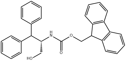 N-(9-FLUORENYLMETHOXYCARBONYL)-BETA-,312624-00-3,结构式