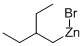 2-ETHYLBUTYLZINC BROMIDE Structure