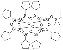 PSS-(DIMETHYLVINYLSILYLOXY)-HEPTACYCLOP& Structure