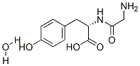 甘氨酰-L-酪氨酸 水合物 结构式