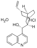 Cinchonine monohydrochloride hydrate Struktur