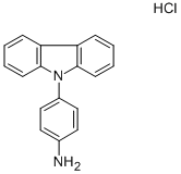 9-(4-AMINOPHENYL)CARBAZOLE HYDROCHLORIDE Structure