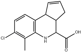 7-CHLORO-6-METHYL-3A,4,5,9B-TETRAHYDRO-3H-CYCLOPENTA[C]QUINOLINE-4-CARBOXYLIC ACID