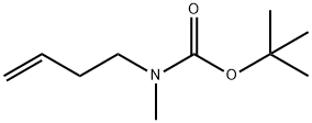 tert-butyl but-3-enyl(methyl)carbamate 化学構造式