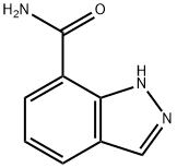 1H-7-甲酰基吲唑 结构式